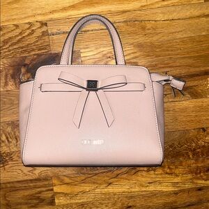 Nine West Blush Pink Bow Satchel